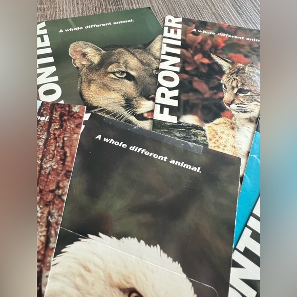 Collectable 13 Frontier Airlines Ticket Jacket Set - Picture 8 of 11